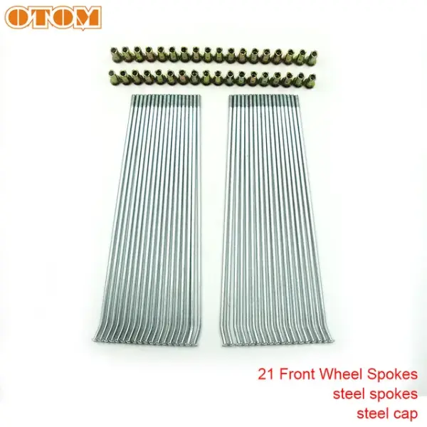 Спицы + ниппель 21" (компл.=36шт) ОТОМ (сталь)