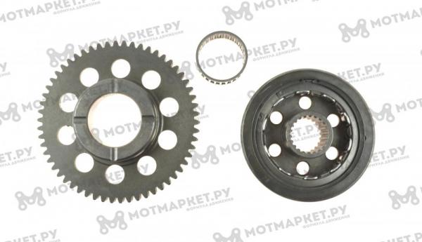 Бендикс (обгонная муфта) в сборе с шестерней ZS177MM(NC250) 