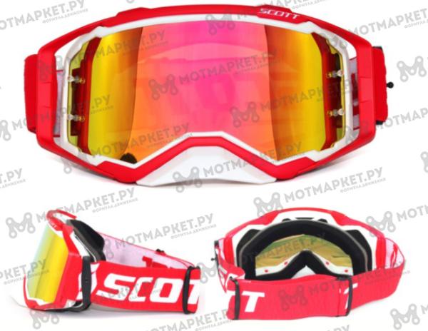 Очки мотокросс SCT #1 (+прозрачное стекло)