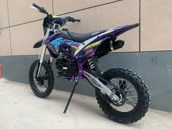 Питбайк BSE MX125 17/14 Purple Dragon