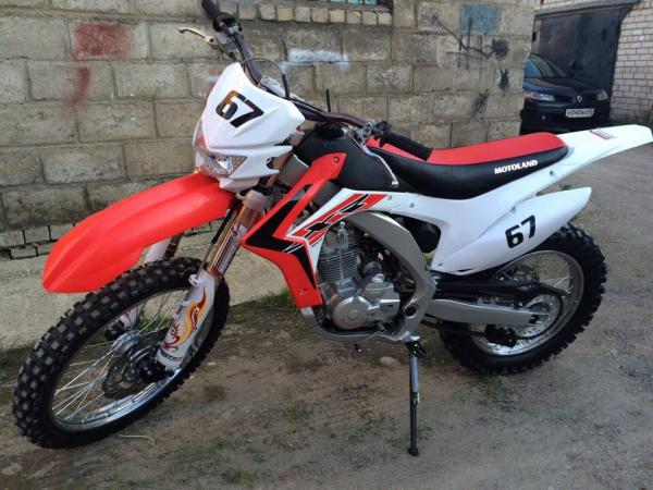 Мотоцикл Motoland XR 250 FA Мотоцикл Motoland XR 250 FA