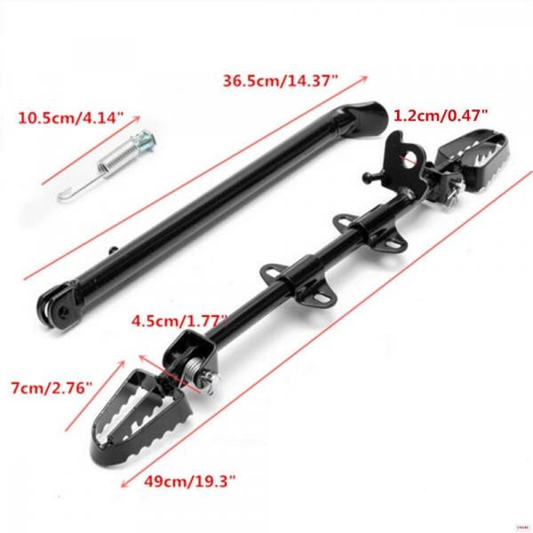 Подножки водителя в сборе для питбайка