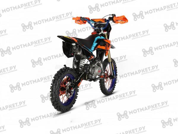 Питбайк KAYO EVOLUTION YX125EM 17/14 KRZ (механ. сцепл., эл. стартер)