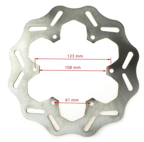 Диск тормозной 220 мм 6 болтов #1