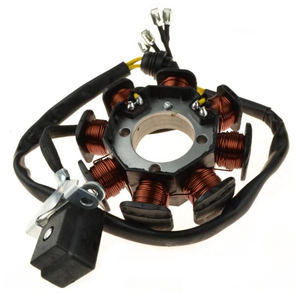 Статор (8 кат.) 172FMM-3A (3 отверстия крепления, 4 проводов, 32 мм)