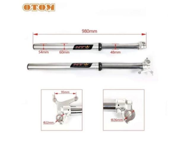 Амортизаторы передние (передняя вилка) HTW картриджная