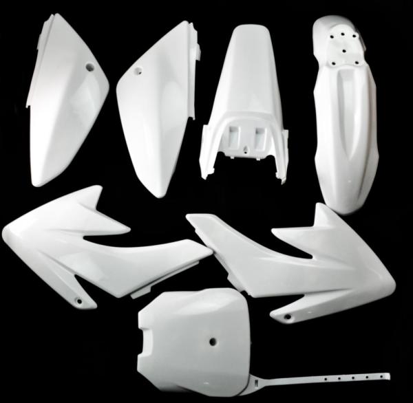 Пластик (полный коплект) KAYO 125  (OLD) CRF70 (белый)