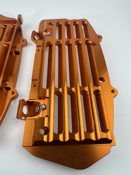 Защита радиаторов CNC тип KTM (оранжевый)