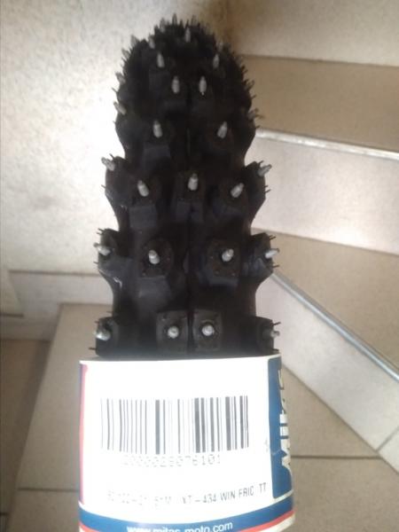 Покрышка шипованная Mitas XT 434 WF Spike 80/100-21