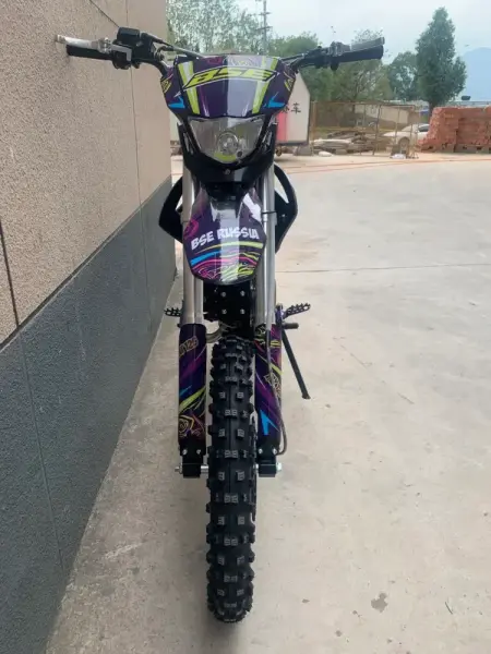Питбайк BSE MX125 17/14 Purple Dragon