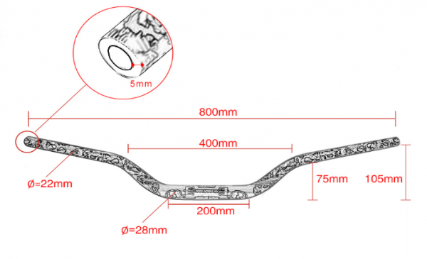 Руль Protaper #3 EVO (28мм)