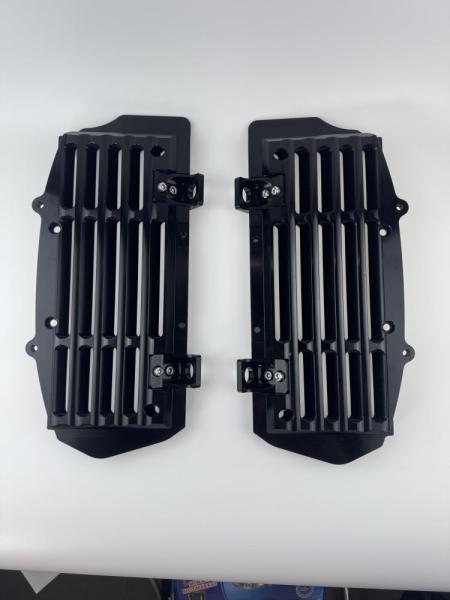 Защита радиаторов CNC тип KTM (черный)