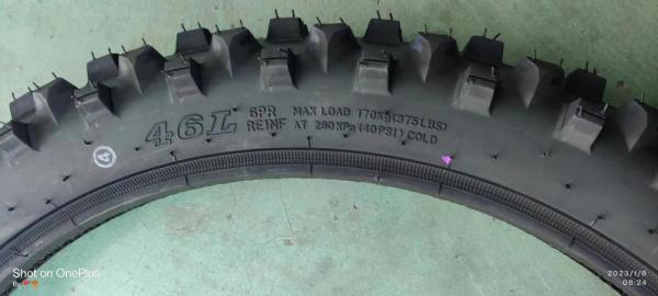 Покрышка MIMMO TIRE 70/100-17 (HARD TIRE, 55 % натуральной резины) 