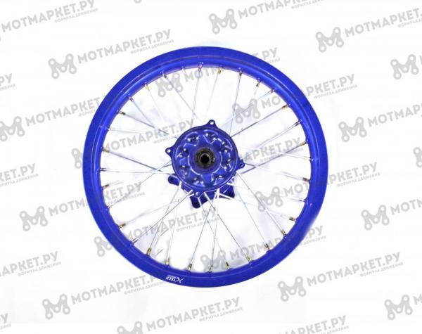 Обод 18" задний алюминий+CNC ступица (2,15-R18 d=17mm) X-TECH