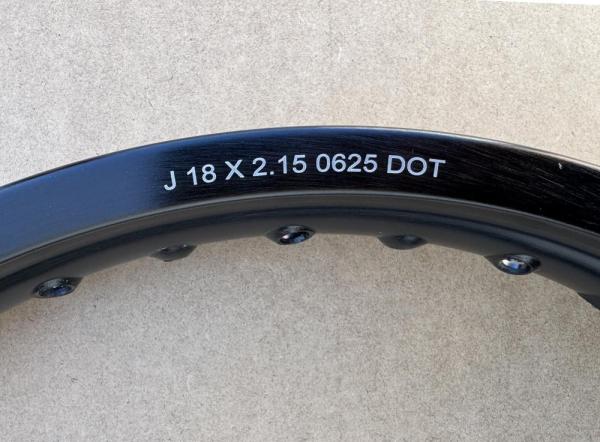 Обод голый UNISON 18" задний алюминий 7116 (2.15-R18, черный, 36 спиц)