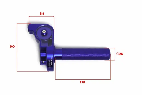 Ручка газа Throttle Grip-CNC  OTOM