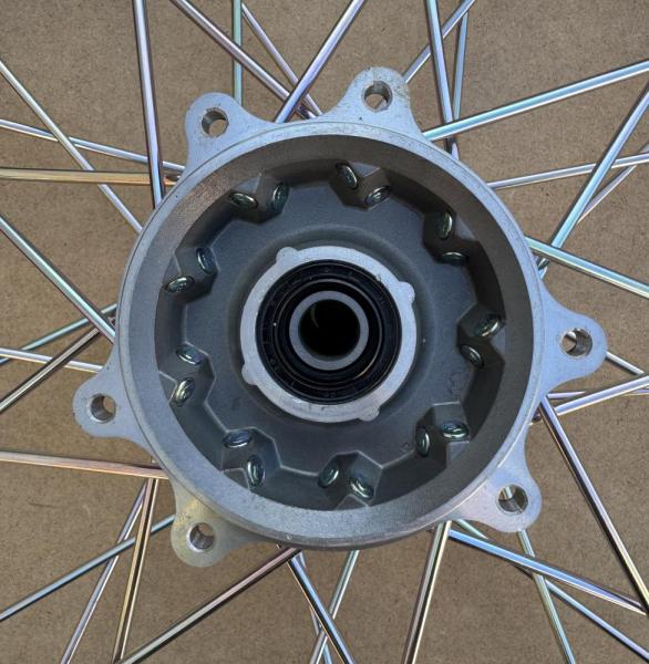 Обод (диск) UNISON 21" передний алюминий 7116, тип HONDA (1.6-R21 d=15mm) (черный, 36 спиц)