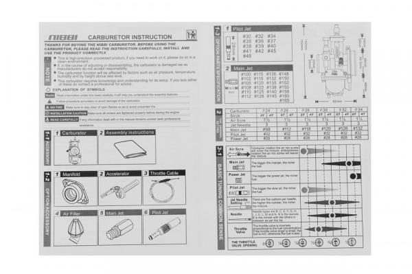 Карбюратор NIBBI PWK34 SP