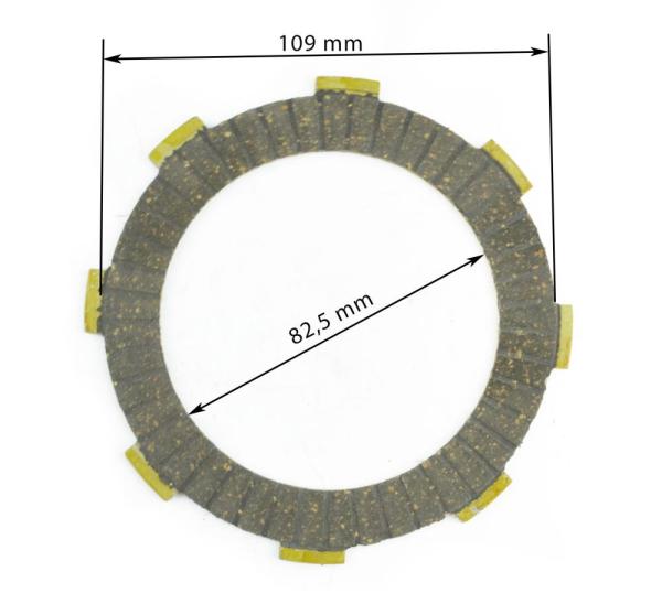 Диски сцепления CG200 (комп. 7 шт)