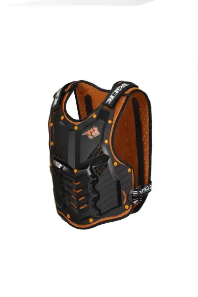 Мотозащита (черепаха) TIGER TR-H1 (черный/оранжевый)