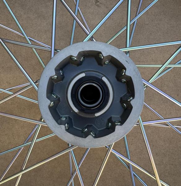 Обод (диск) UNISON 21" передний алюминий 7116, тип HONDA (1.6-R21 d=20mm) (черный, 36 спиц)