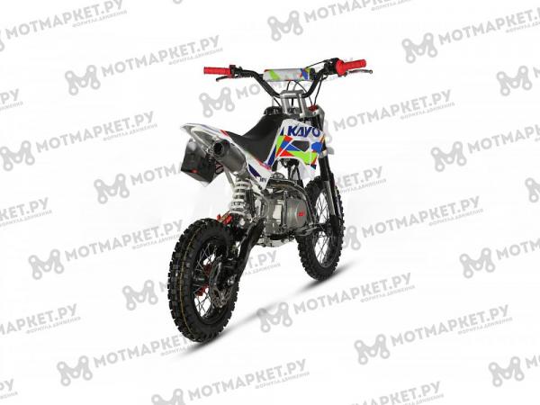Питбайк KAYO MINI YX125EM 14/12 (механ. сцепл., эл. стартер)