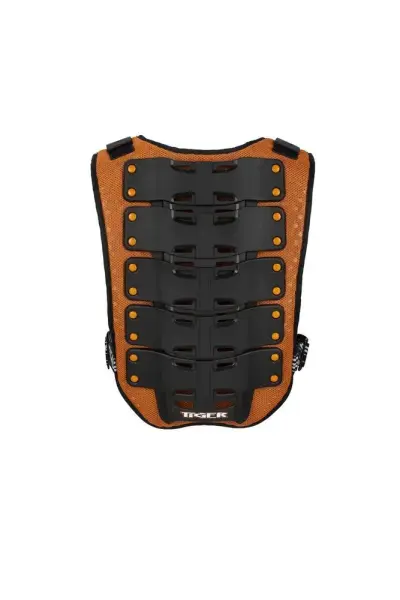 Мотозащита (черепаха) TIGER TR-H1 (черный/оранжевый)