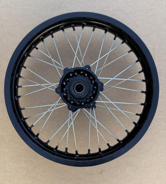 Обод (диск) UNISON 18" задний алюминий 7116, тип KTM (2.15-R18, черный, 36 спиц)