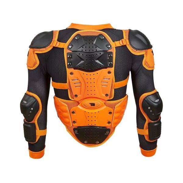 Мотозащита (черепаха) TIGER H2 детский (черный/оранжевый)