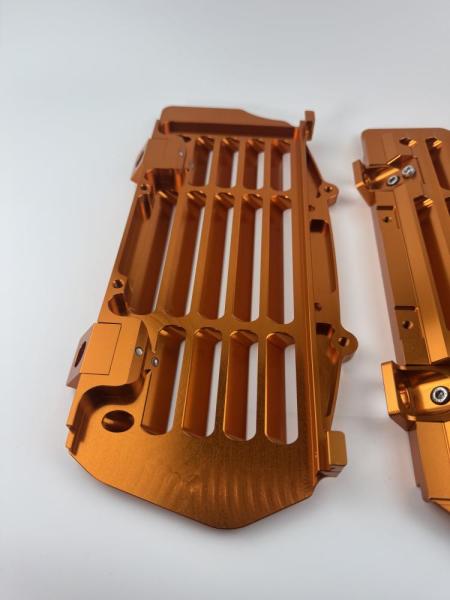 Защита радиаторов CNC тип KTM (оранжевый)