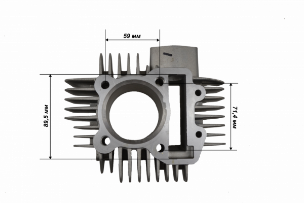 ЦПГ в сборе (60*57) (поршневая) YX1P60FMK 160см3 (YX-160)