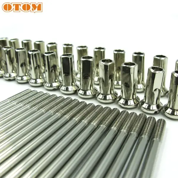 Спицы + ниппель 18" (компл.=36шт) ОТОМ (сталь)