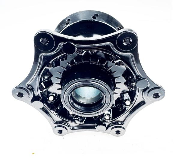 Ступица переднего колеса типа КТМ (черный, 36 спиц)