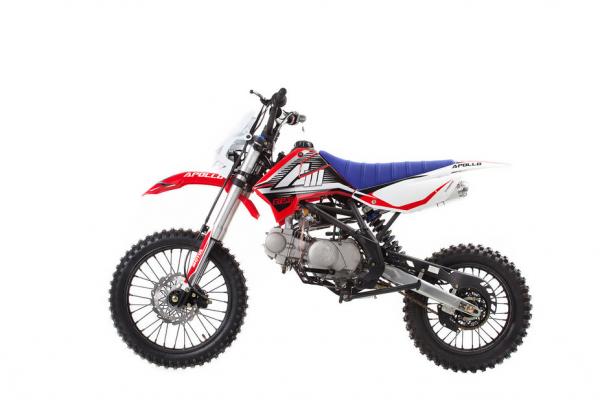 Питбайк APOLLO START 125L с фарой (17/14)
