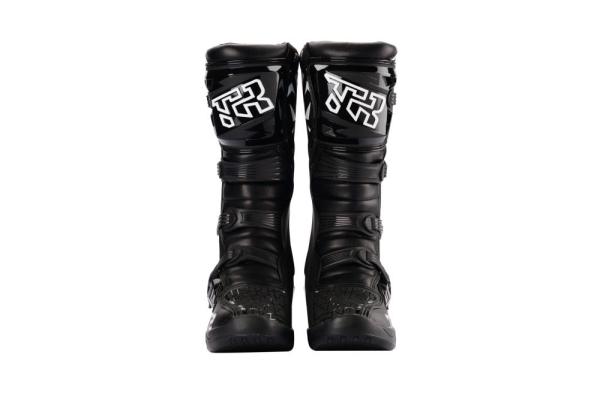 Мотоботы TIGER T2 (черный/белый)