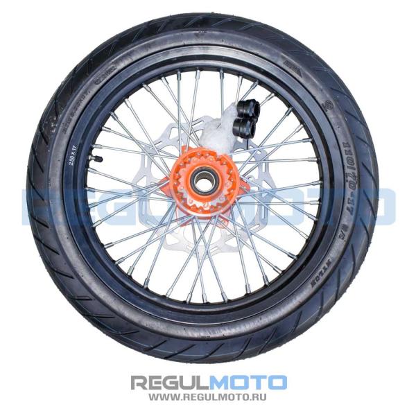 Колеса МОТАРД комп-т Crosstrec, Legend, Holeshot (диски алюминий с шиной 110/70-17, 130/70-17)