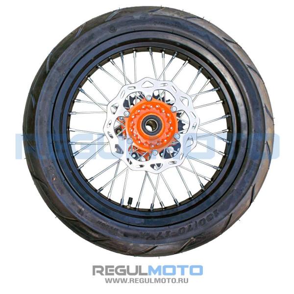 Колеса МОТАРД комп-т Crosstrec, Legend, Holeshot (диски алюминий с шиной 110/70-17, 130/70-17)